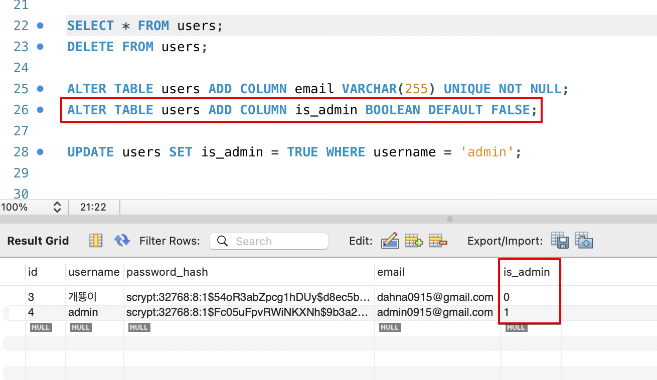 Modify Sign-Up Router & Administrator Permission Configuration 