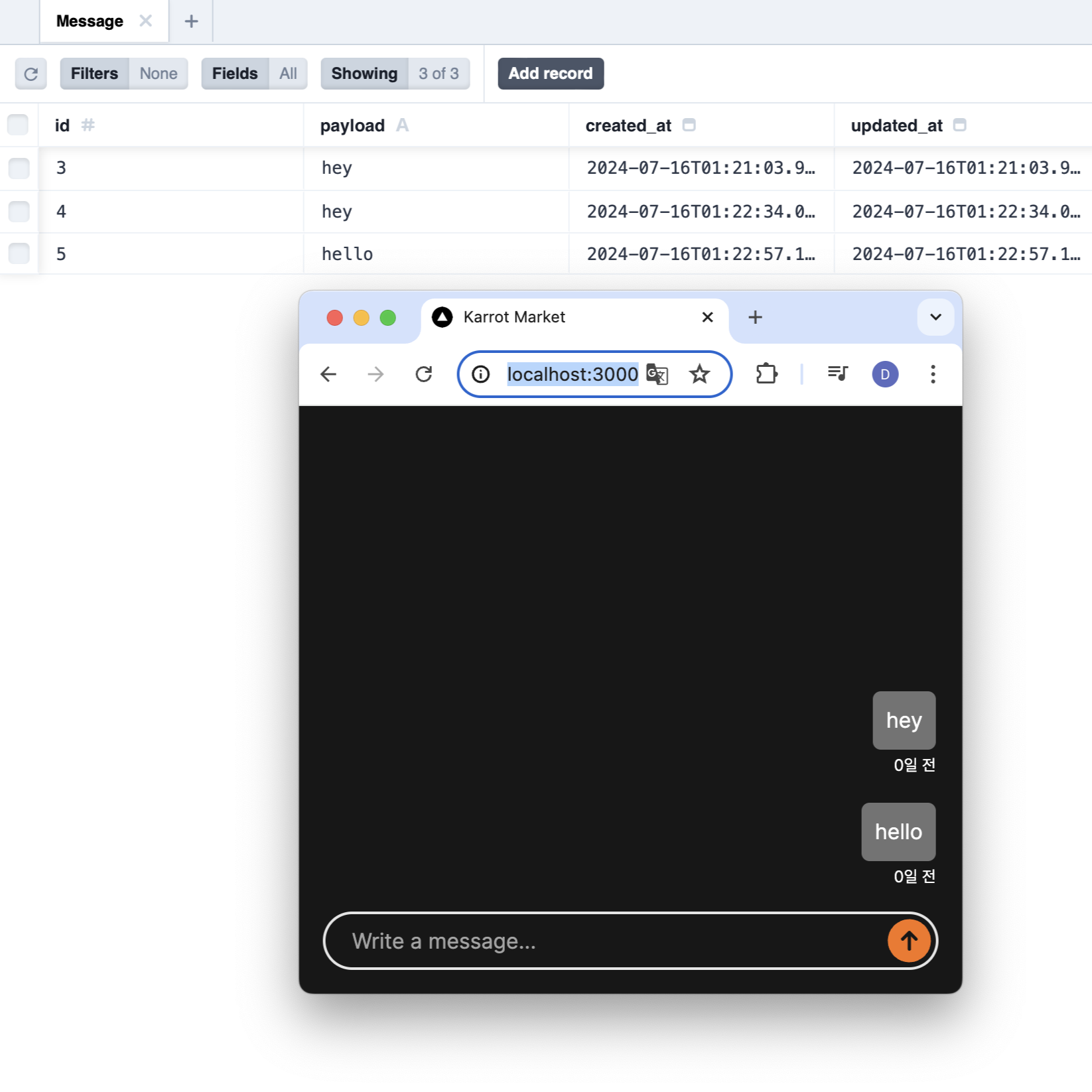 Realtime Chat