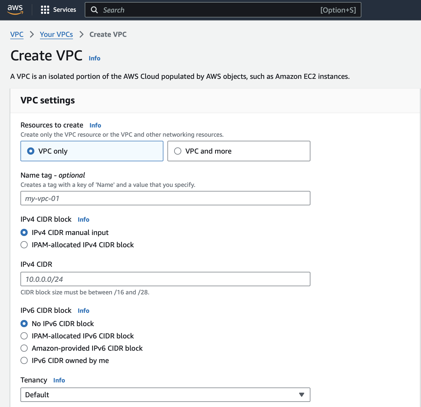 Express with AWS